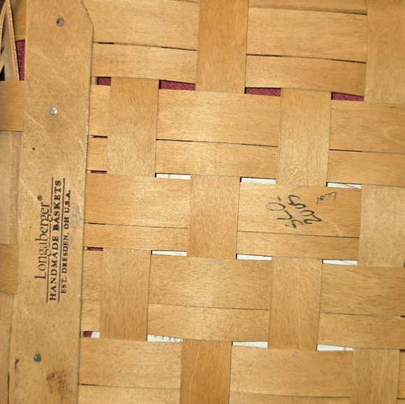 3 piece longaberger christmas baskets - Picture 4 of 10